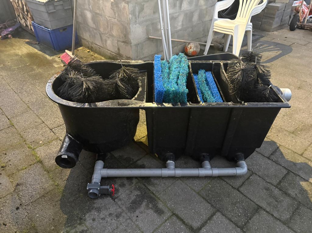 4 kamer filter met vortex, Ophalen, Vijverfilter