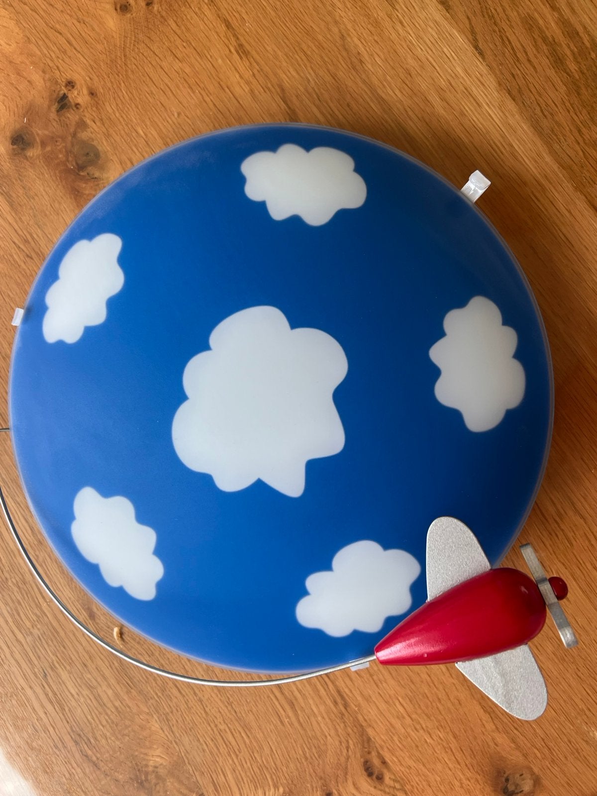 Vrolijke Philips vliegtuig plafonnière kinderkamer, Ophalen of Verzenden, Zo goed als nieuw, Lamp