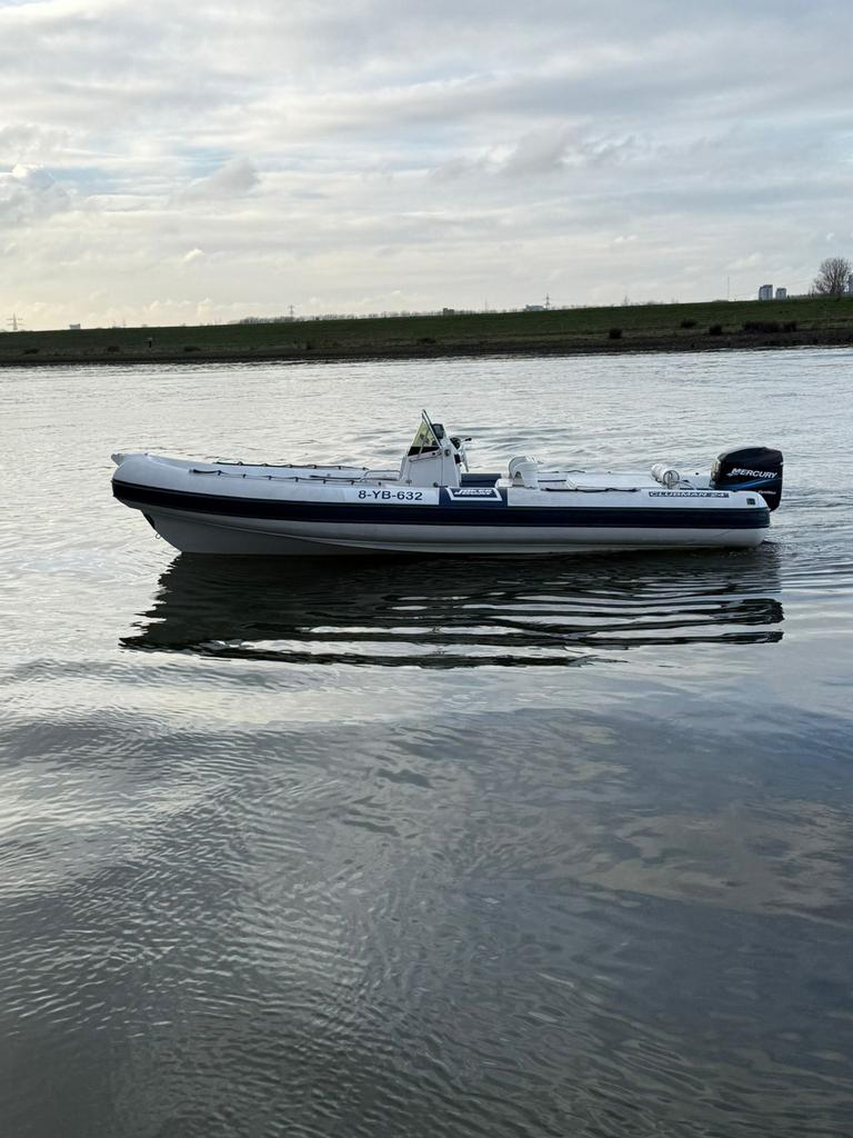 Joker 24 Clubman + Mercury 200 Optimax met trailer, Overige merken, Ophalen of Verzenden, Zo goed als nieuw, Benzine