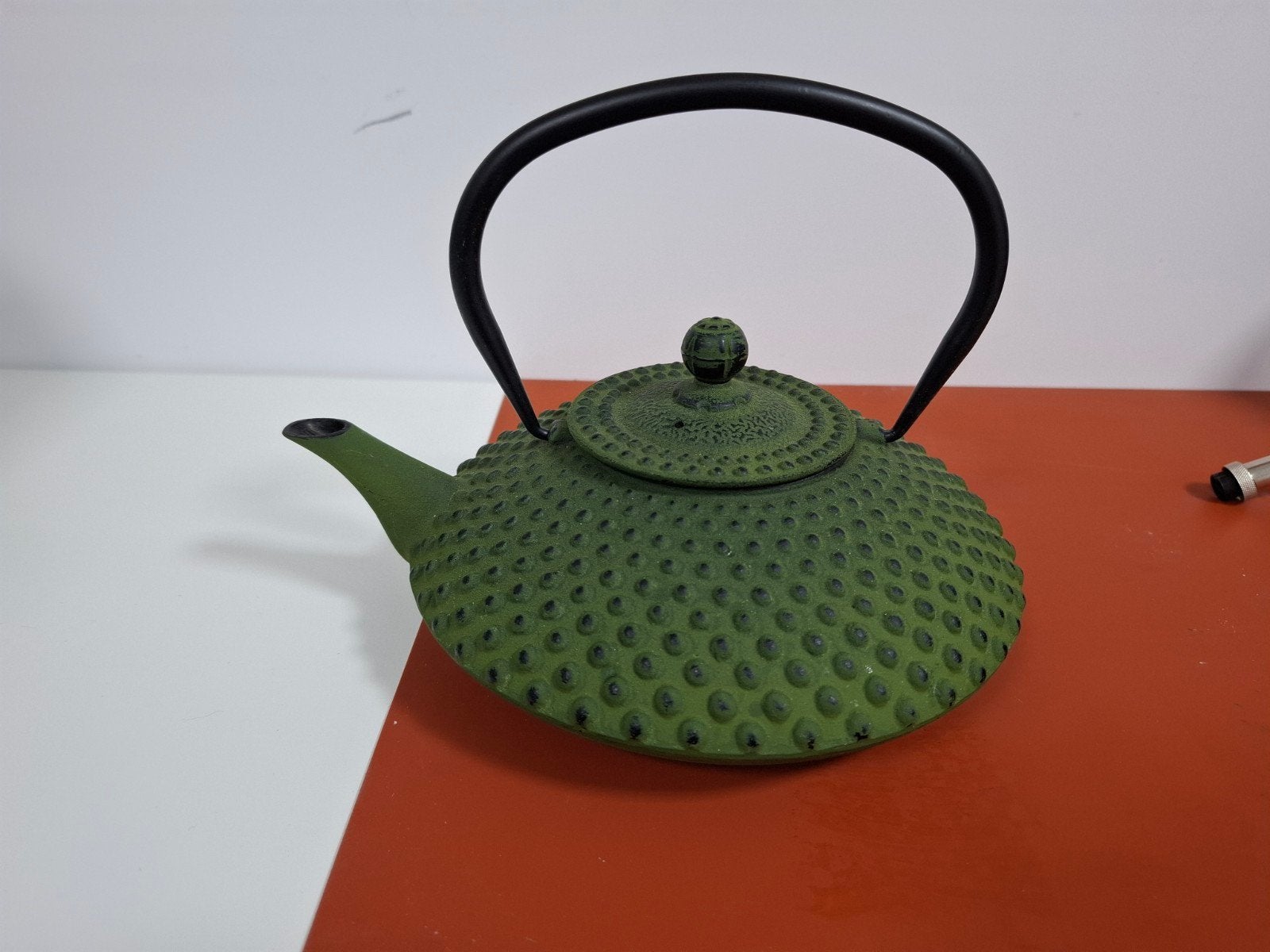 gietijzeren theepot, Gebruikt, Gietijzer, Ophalen of Verzenden, Overige merken