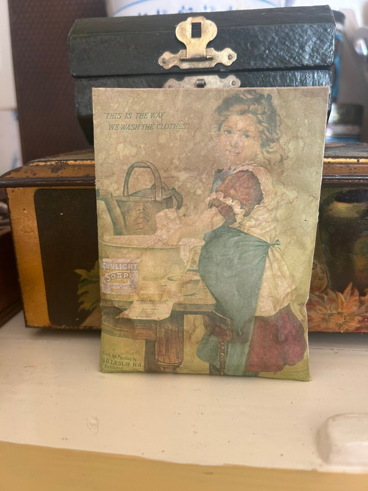 ** oude reklame  items ** NOSTALGIE, Ophalen of Verzenden