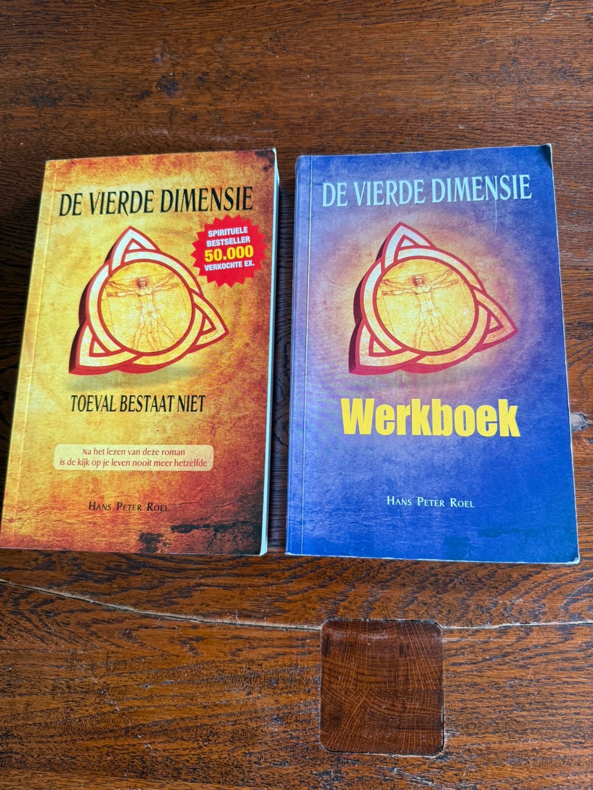 Hans Peter Roel - De Vierde Dimensie + werkboek, Boeken, Ophalen of Verzenden, Zo goed als nieuw, Spiritualiteit algemeen, Overige typen