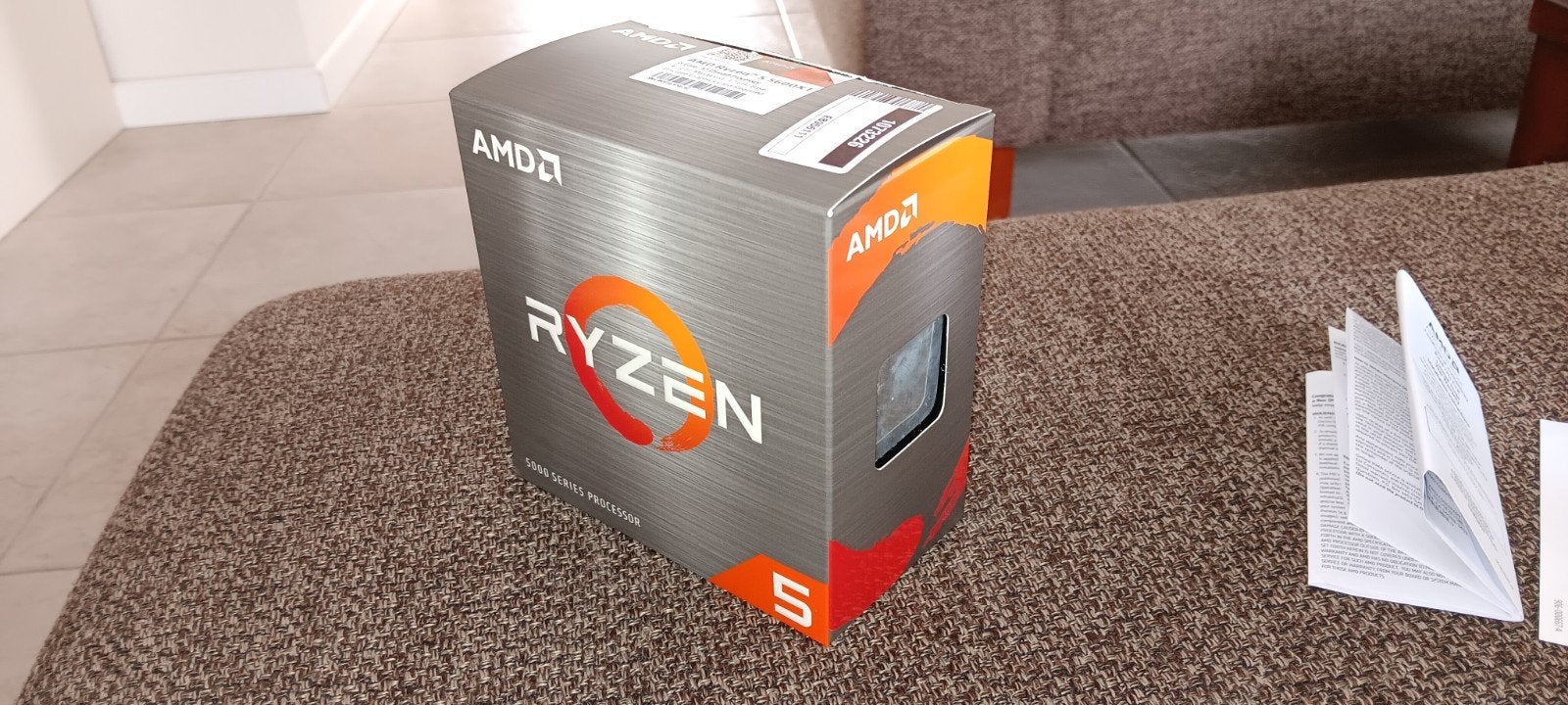 Ryzen 5 2600 processor met cooler, 6-core, Gebruikt, Socket AM4, 3 tot 4 Ghz