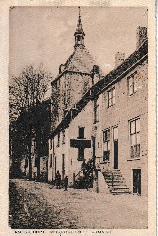 AMERSFOORT - MUURHUIZEN  't LATIJNTJE, Ophalen of Verzenden, 1920 tot 1940, Gelopen, Utrecht