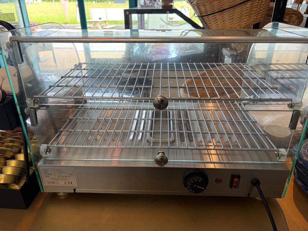 Maxima warmhoud vitrine - Perfect voor horeca, Ophalen, Zo goed als nieuw