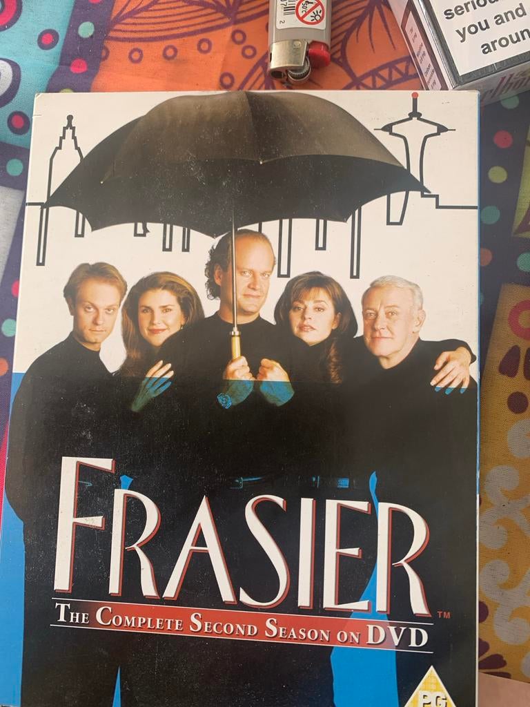 Frasier: The Complete Second Season op DVD, Alle leeftijden, Ophalen of Verzenden, Gebruikt, Komedie
