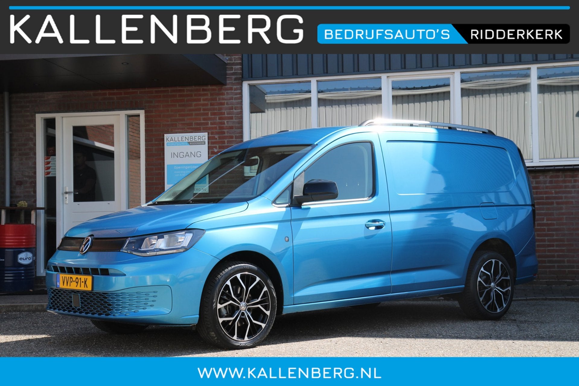 Volkswagen Caddy Cargo Maxi 2.0 TDI / Automaat 122PK / Camer, Auto's, Dealer onderhouden, Gebruikt, 4 cilinders, 122 pk