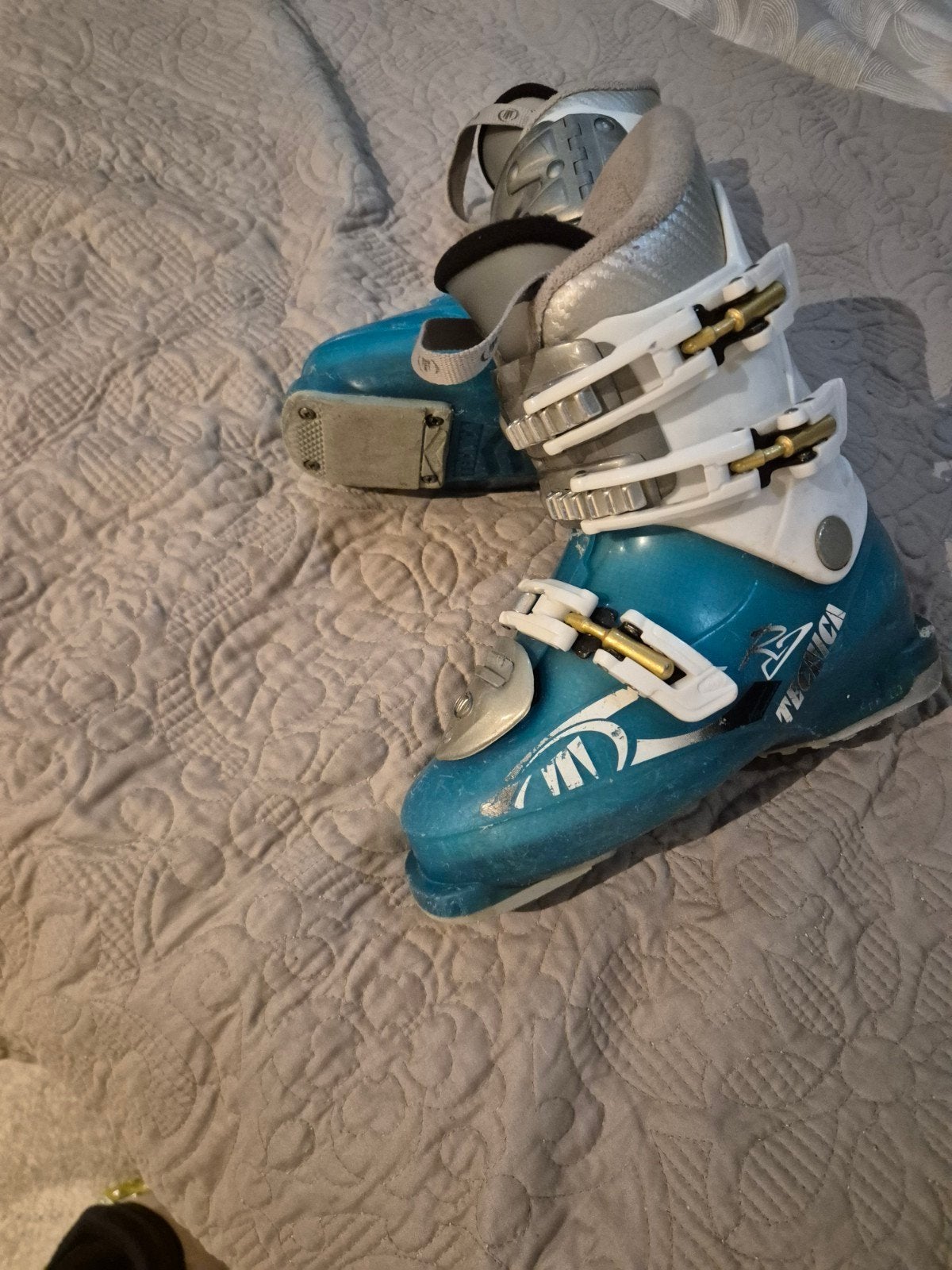 Tecnica skischoenen 21.5, 160 tot 180 cm, Gebruikt, Schoenen, Skiën