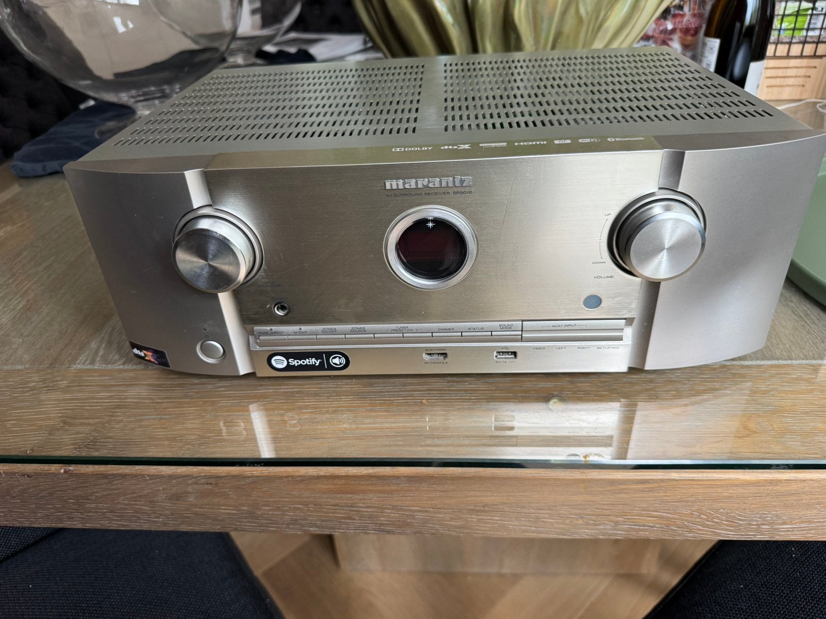 Marantz receiver, Ophalen of Verzenden, Gebruikt, 120 watt of meer, Marantz