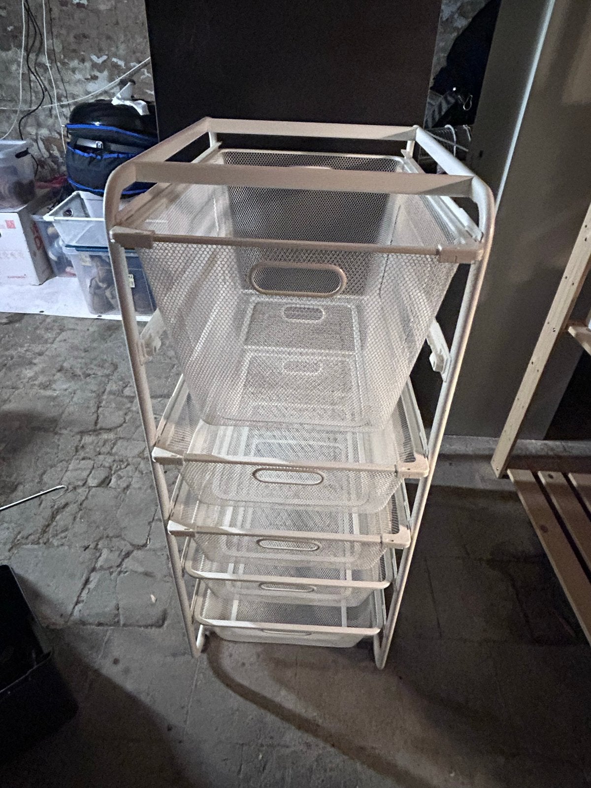 IKEA JONAXEL opbergrek, Ophalen, Gebruikt