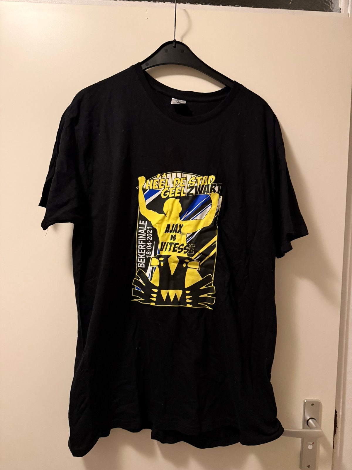 Vitesse Beker finale T shirt Ajax-Vitesse, Ophalen of Verzenden, Nieuw, Overige maten, Rood