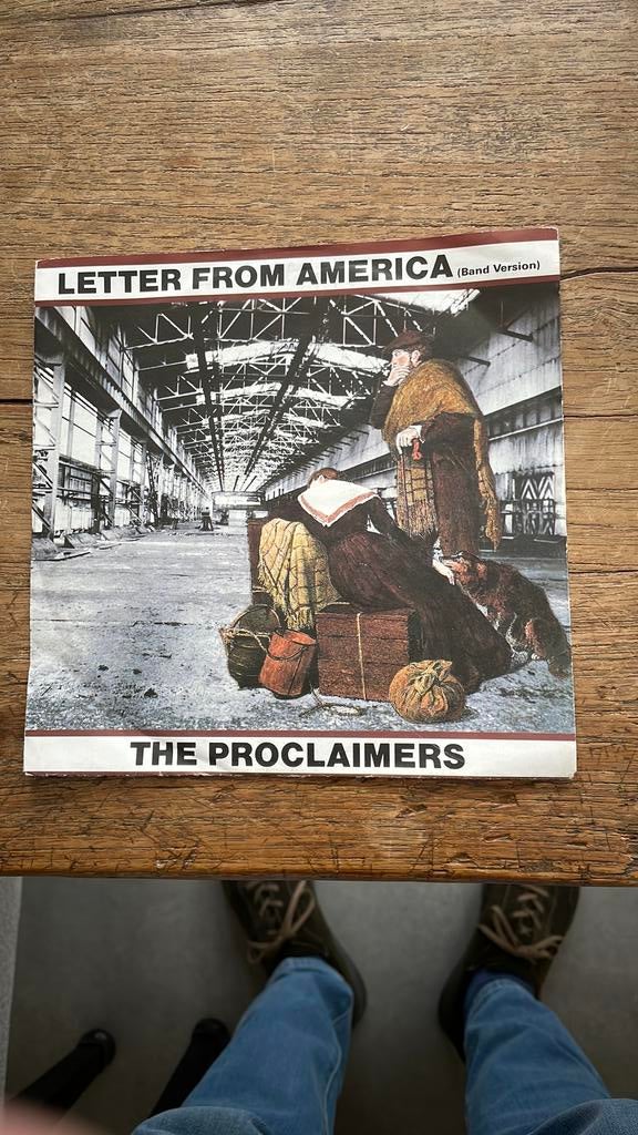Proclaimers - Letter from america, Cd's en Dvd's, Vinyl Singles, 7 inch, Single, Ophalen of Verzenden, Zo goed als nieuw