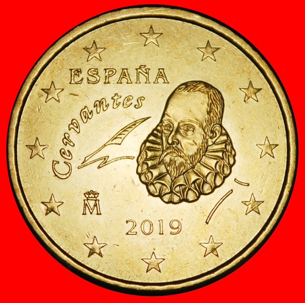 Ⰺ NORDIC GOLD (1999-2026): SPAIN  50 EURO CENTS 2019!, Postzegels en Munten, Munten | Europa | Euromunten, Ophalen of Verzenden