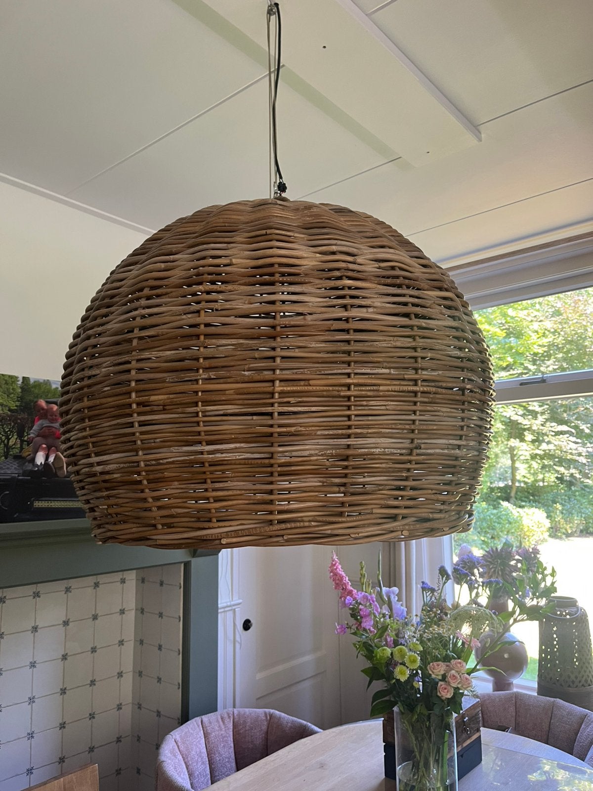 Hanglamp - Rotan (2 stuks) - NIEUW, Ophalen, Nieuw