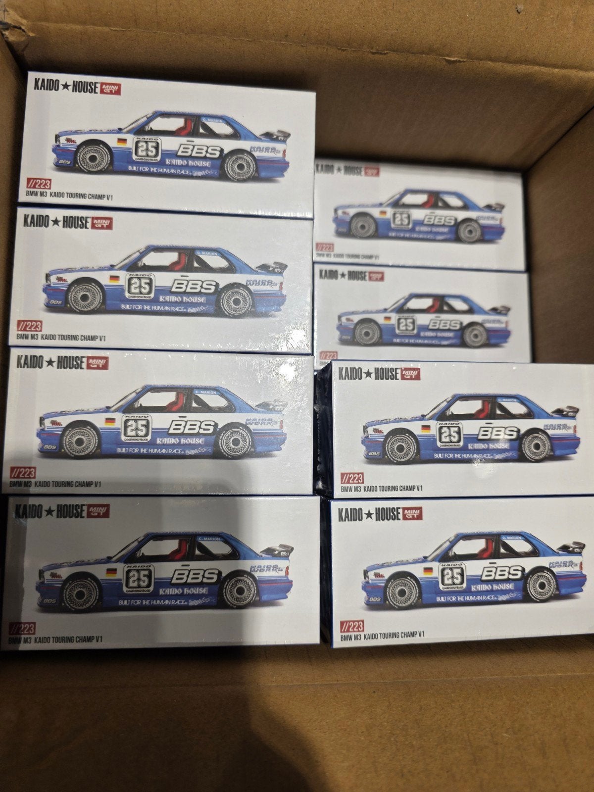 Kaido House Mini GT BMW M3 Kaido Touring Champ V1 (per stuk), Onbekend, Nieuw, Ophalen of Verzenden, Mini gt