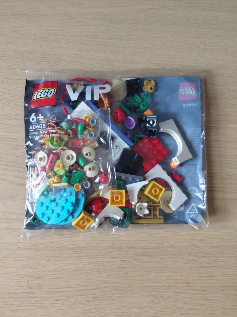 lego 40605 lunar new year vipp add-on pack, Lego, Nieuw, Ophalen of Verzenden, Complete set