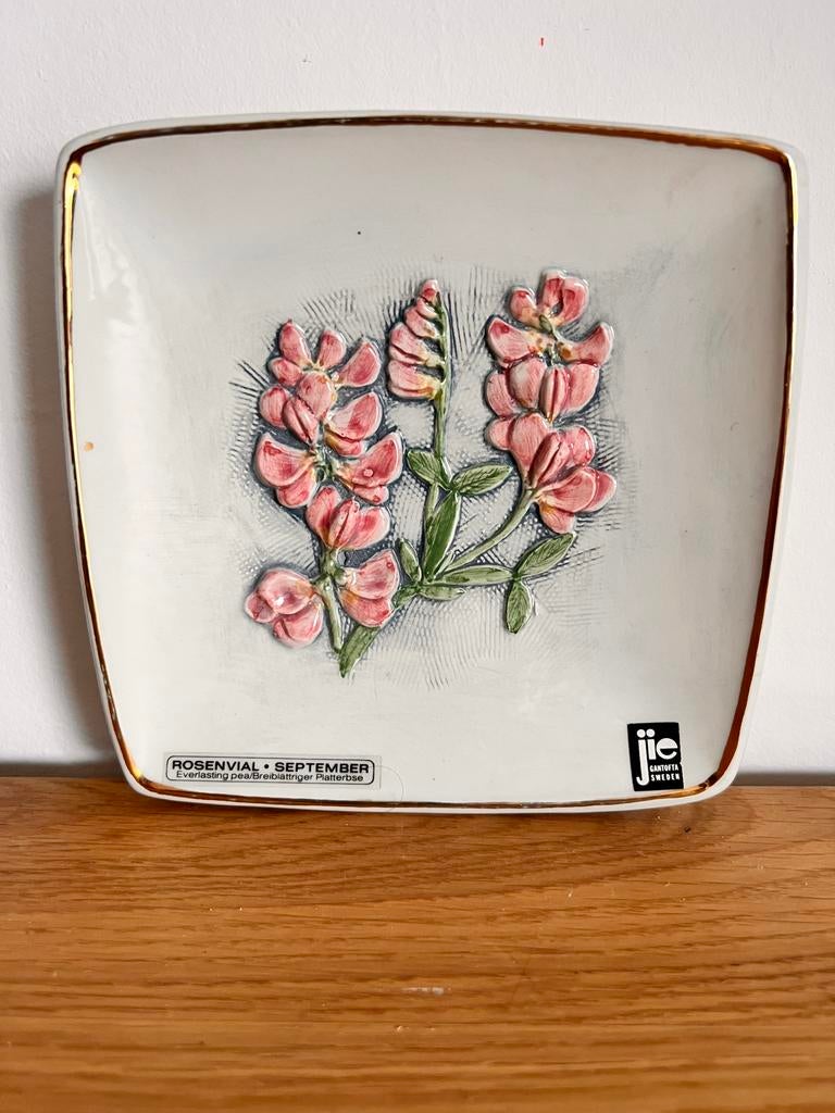 Wandtegel nr 733-9 Jie Gantofta, Antiek en Kunst, Antiek | Wandborden en Tegels, Ophalen of Verzenden