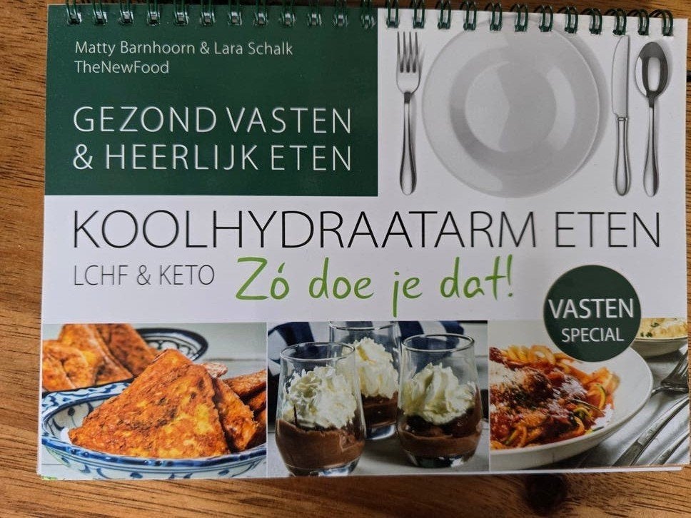 Koolhydraatarm Eten & Gezond Vasten Kookboek, Voorgerechten en Soepen, Gezond koken, Ophalen of Verzenden, Zo goed als nieuw