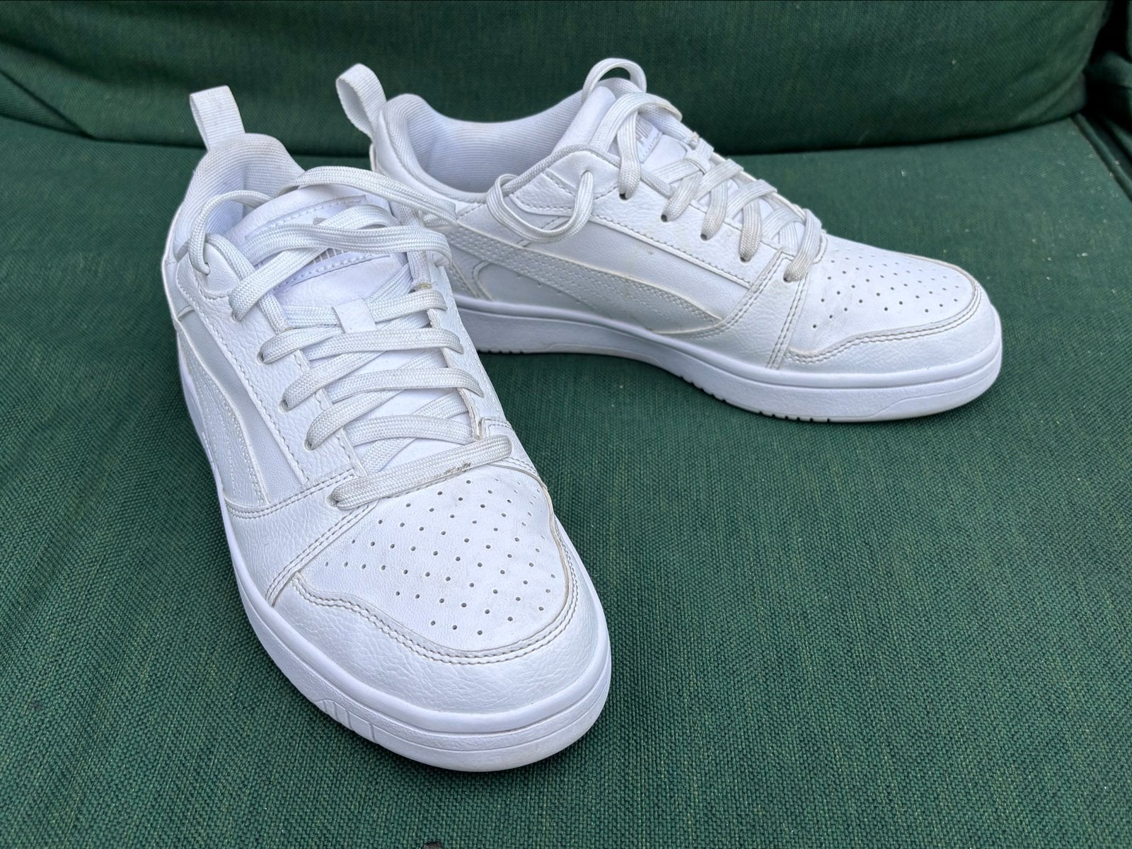 Puma Rebound v6 tennis schoenen maat 40 wit, Ophalen of Verzenden, Zo goed als nieuw, Wit, Sportschoenen