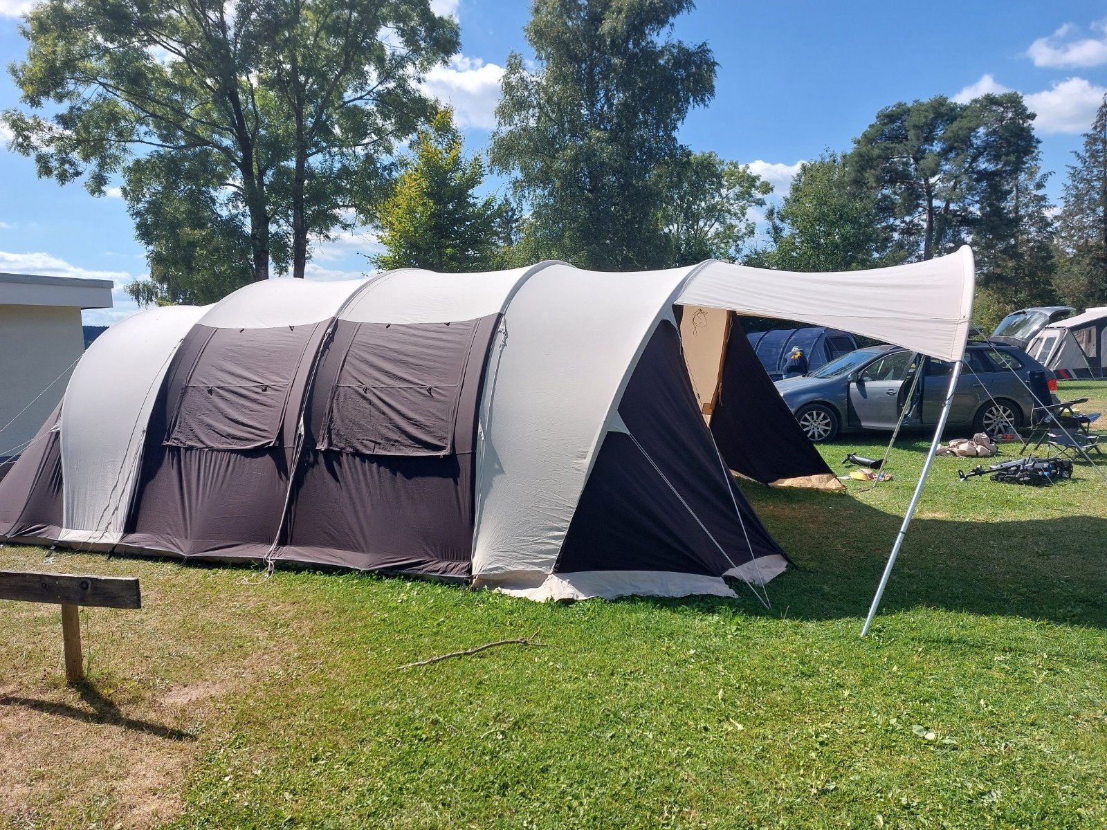 Obelink Trail 600, Caravans en Kamperen, Tenten, Ophalen, Gebruikt