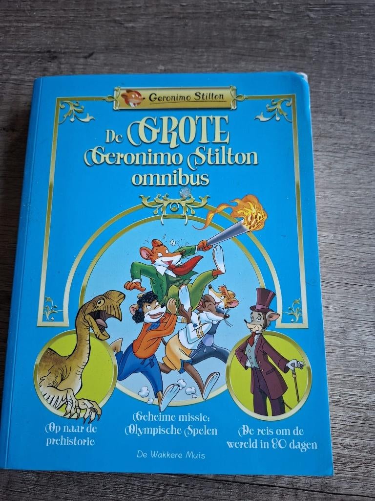 Boek : Het Grote Geronimo Stilton Omnibus !!, Boeken, Kinderboeken | Jeugd | 10 tot 12 jaar, Ophalen of Verzenden, Gelezen