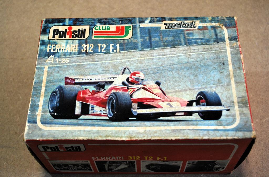 Polistil 1/25 Ferrari 312 T2., Hobby en Vrije tijd, Modelauto's | 1:24, Ophalen of Verzenden, Zo goed als nieuw, Auto, Overige merken