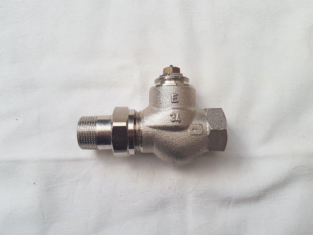 Heimeier Thermostatische 3/4"Rechte rad kraan, Ophalen of Verzenden, Nieuw, Minder dan 60 cm, Minder dan 30 cm