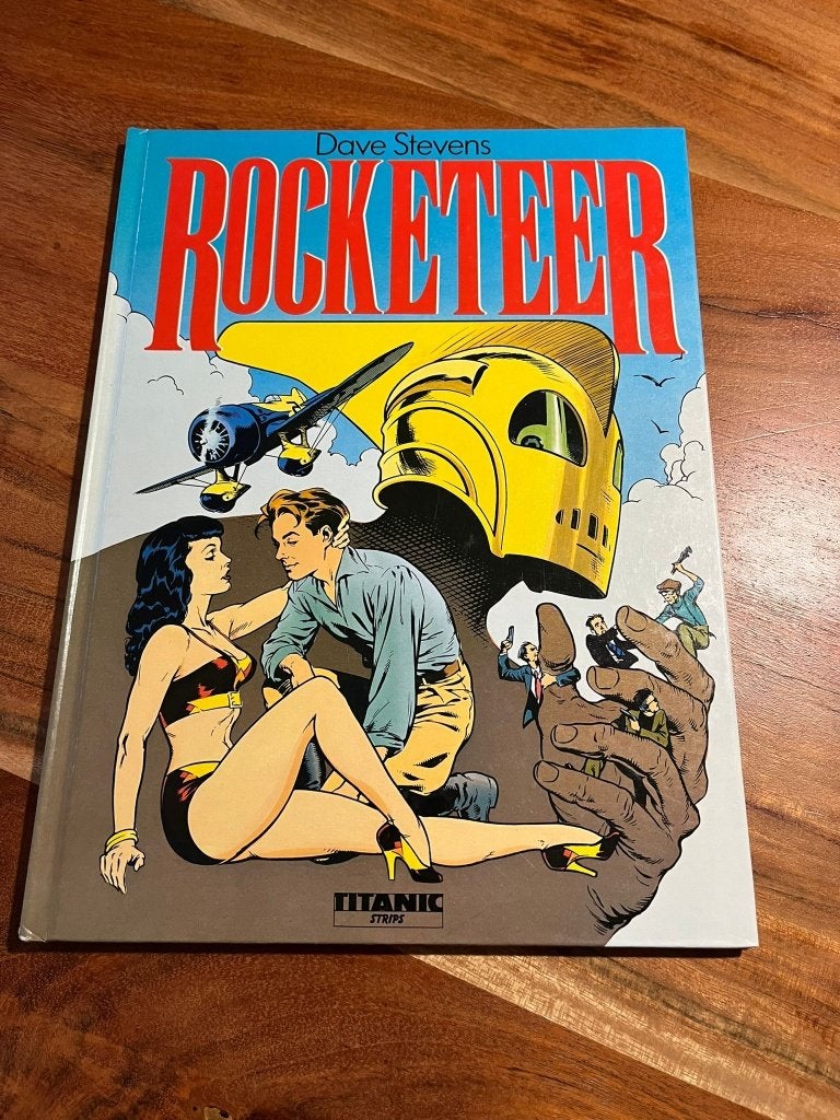 Dave Stevens' Rocketeer stripboek,, Eén stripboek, Ophalen of Verzenden, Zo goed als nieuw