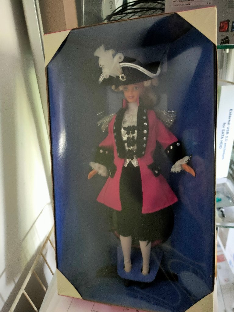 Barbie George Washington Limited Edition FAO Schwarz, Ophalen of Verzenden, Nieuw, Pop