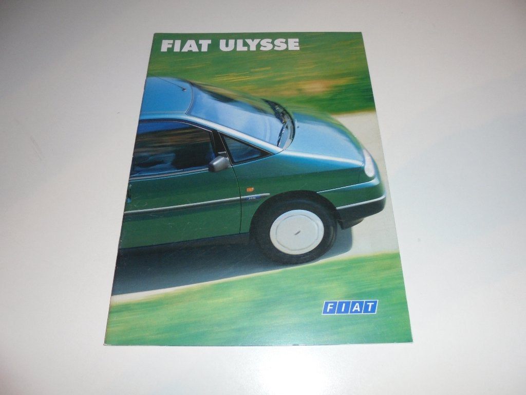 brochure Fiat Ulysse  1997, Ophalen of Verzenden, Zo goed als nieuw, Overige merken
