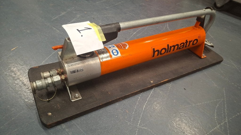 Holmatro hydraulische Hand en voet pompen Brandweer, ., Ophalen of Verzenden, Zo goed als nieuw, .