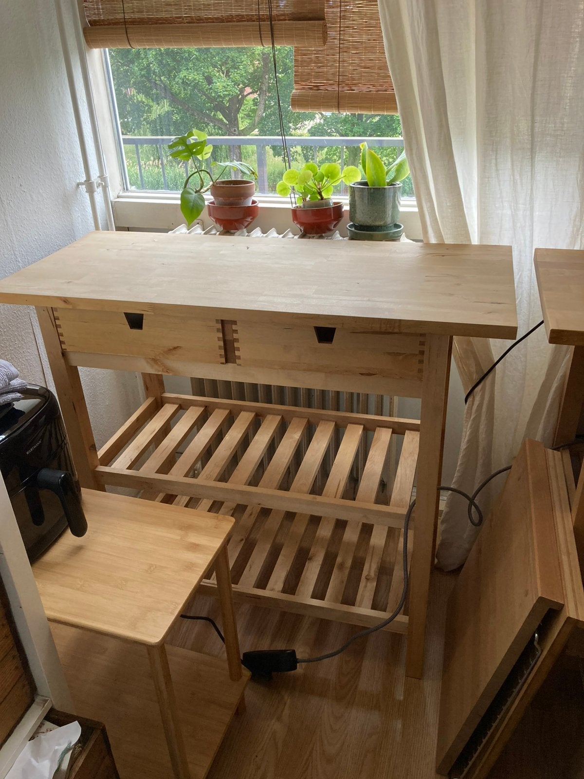 Ikea roltafel, Forhoja, Ophalen, Gebruikt, 50 tot 100 cm, Minder dan 100 cm