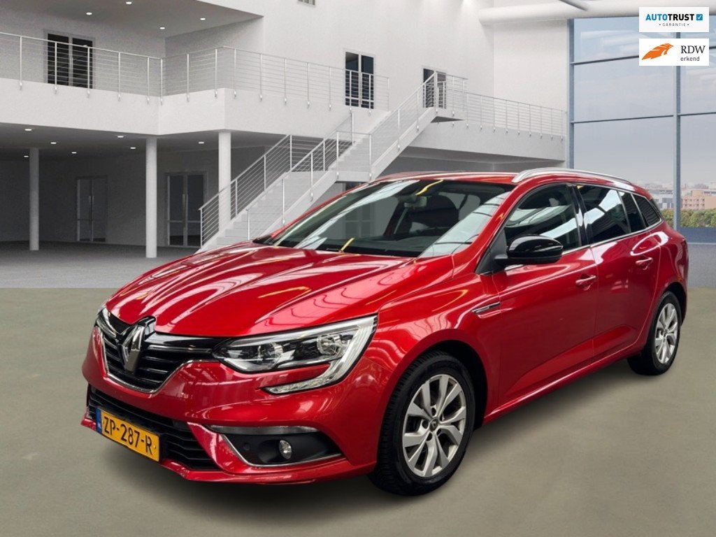 Renault Mégane Estate 1.3 TCe Limited / Dealer onderhouden, Auto's, Renault, Voorwielaandrijving, Gebruikt, Euro 6, 4 cilinders