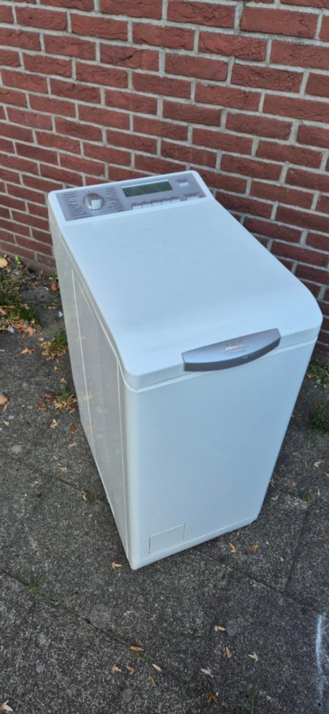Bovenlader Wasmachine - Compact en Efficiënt, Witgoed en Apparatuur, Wasmachines, Gebruikt, Bovenlader, 85 tot 90 cm, 1200 tot 1600 toeren