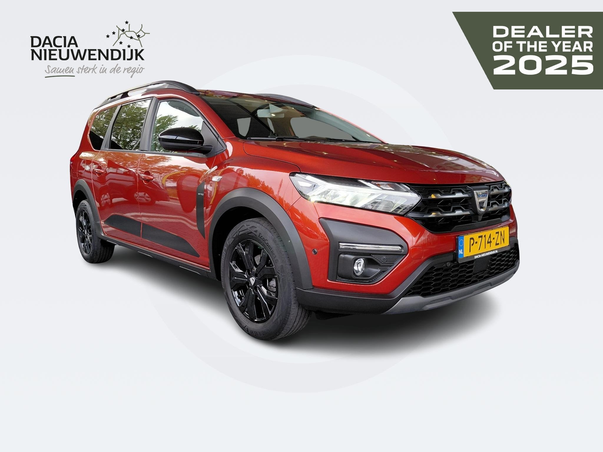 Dacia Jogger 1.0 TCe 110 Extreme 5p. | CLIMATE | CAMERA | CA, Auto's, Voorwielaandrijving, Stof, Bruin, Origineel Nederlands