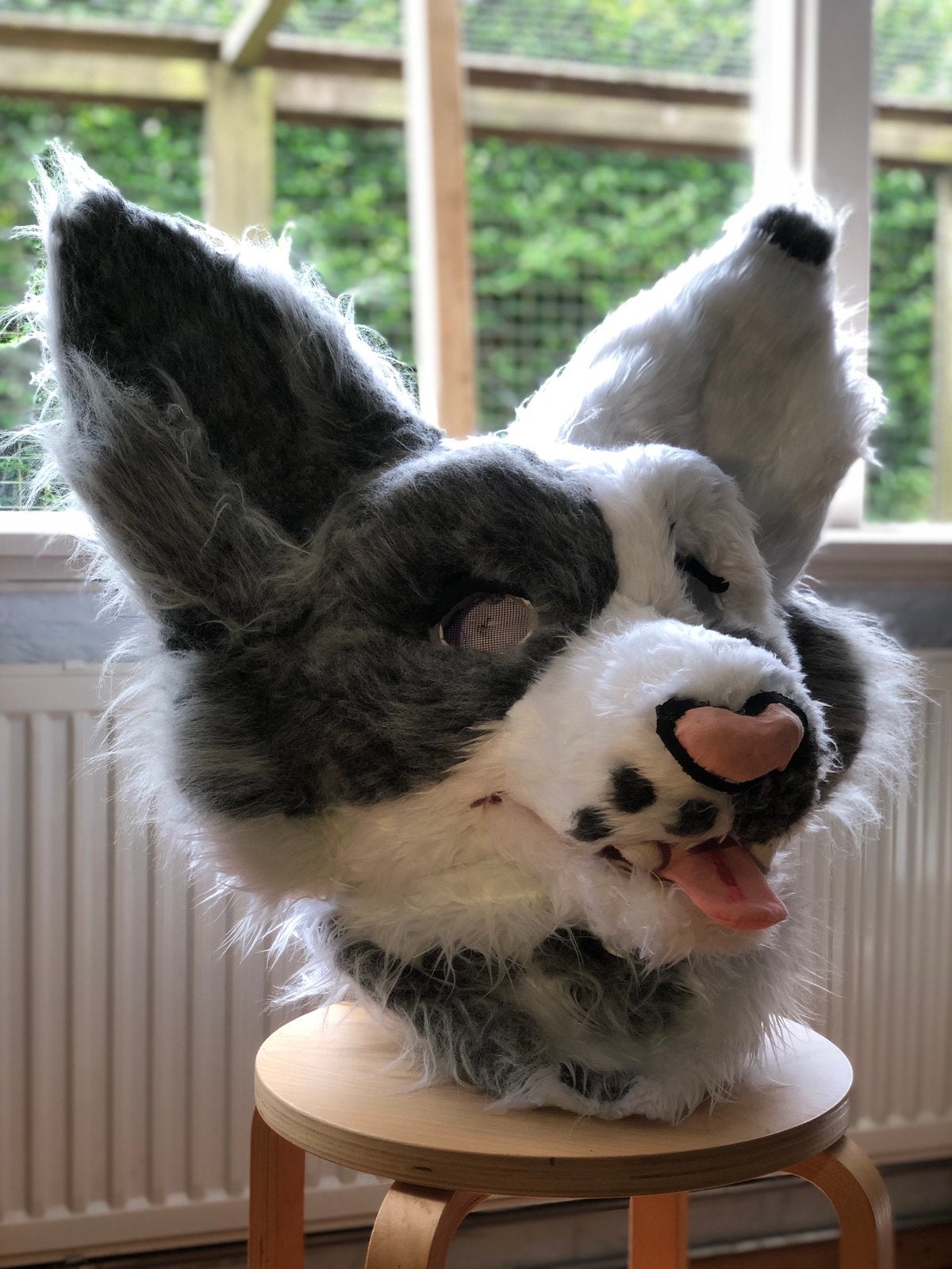 Fursuit partial Mq/Lq, Hobby en Vrije tijd, Ophalen of Verzenden, Zo goed als nieuw
