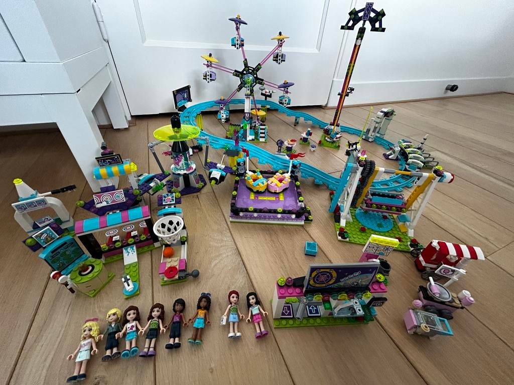 #41130, 41133, 41128, 41127-Volledig pretpark, lego friends, Kinderen en Baby's, Speelgoed | Duplo en Lego, Ophalen of Verzenden