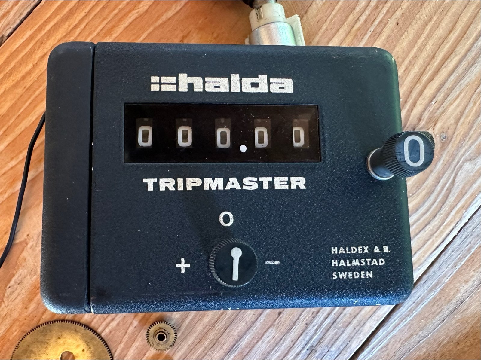 Halda Tripmaster - alu behuizing !!, Ophalen of Verzenden, Gebruikt, Overige automerken