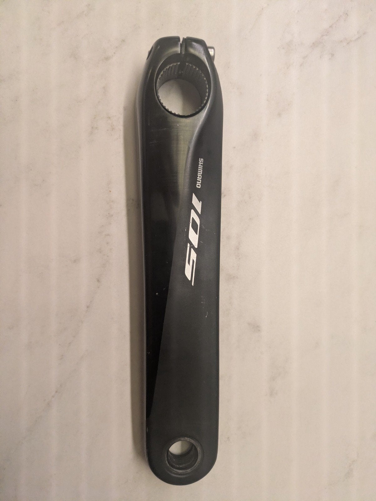 Shimano 105 4iiii Powermeter 175mm, Crankstel of Pedalen, Gravelbike, Ophalen of Verzenden, Zo goed als nieuw