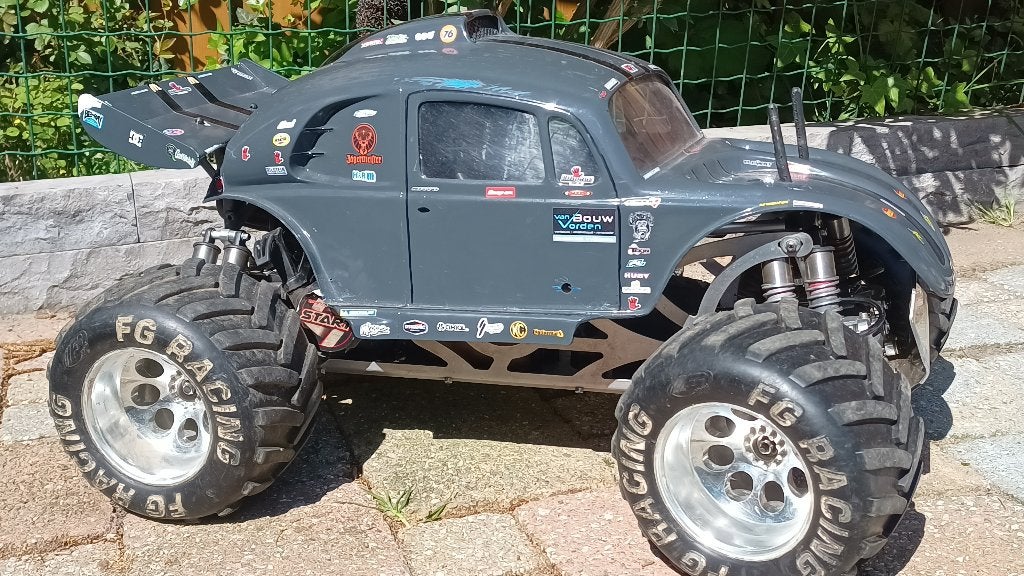 Fg monstertruck  opknapper, Ophalen, Benzine, Gebruikt, Auto offroad