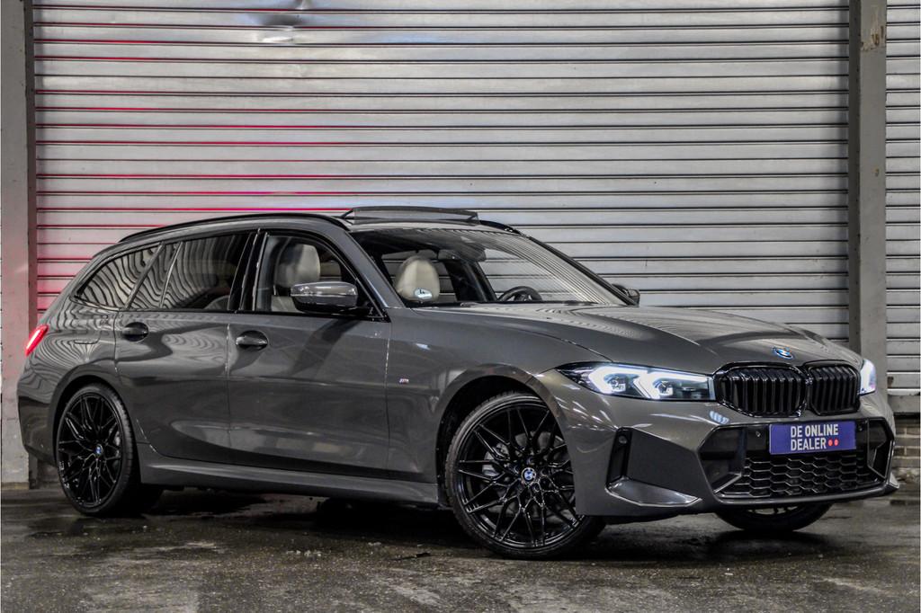 BMW 3 Serie Touring 320e MSport Dravitgrau |Pano|20inch|Sfee, Auto's, BMW, Automaat, 1998 cc, Gebruikt, Euro 6