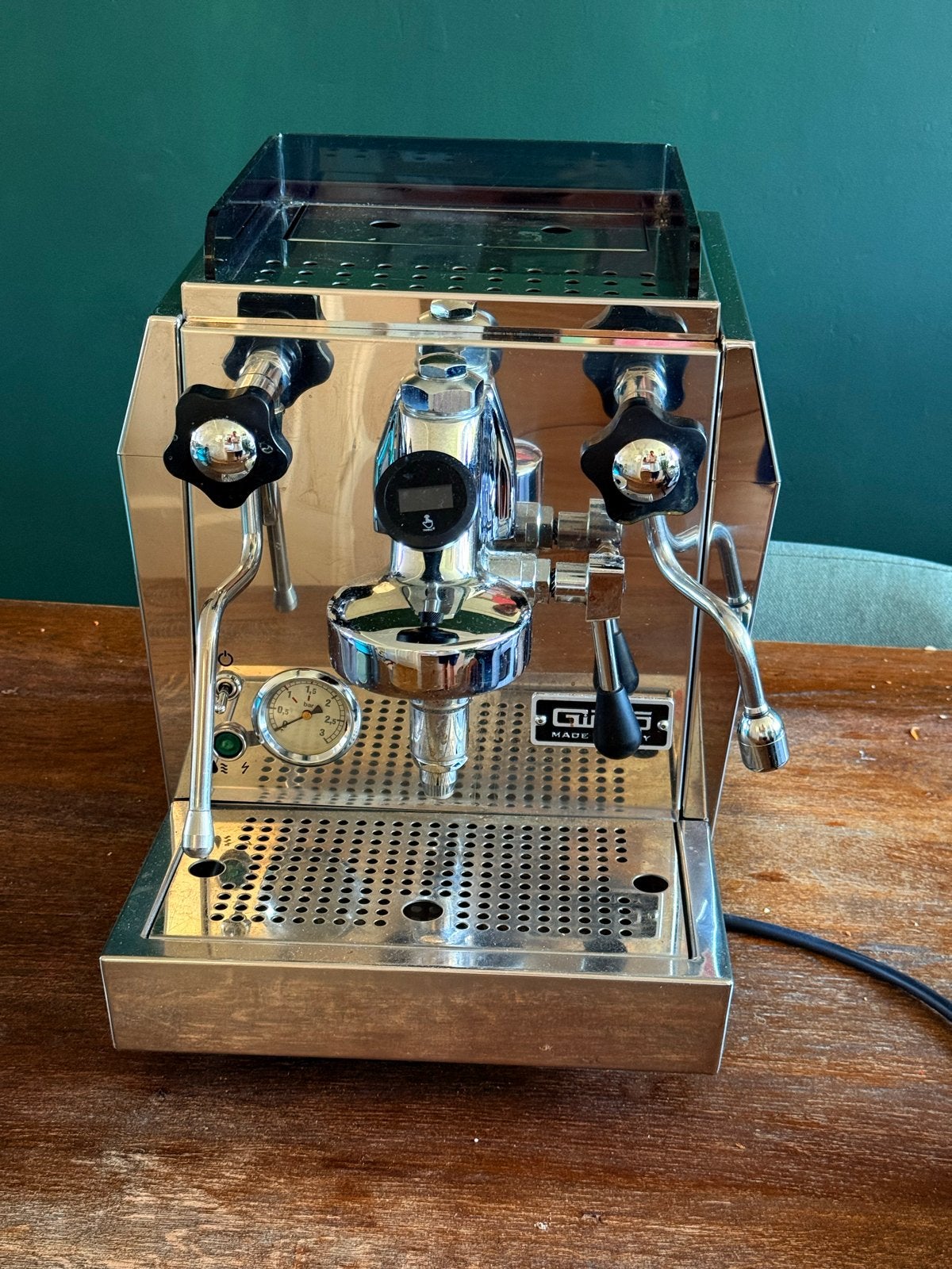 Rocket Giotto Espresso Machine - Recent Onderhoud, Stoompijpje, Gemalen koffie, Gebruikt, Espresso apparaat