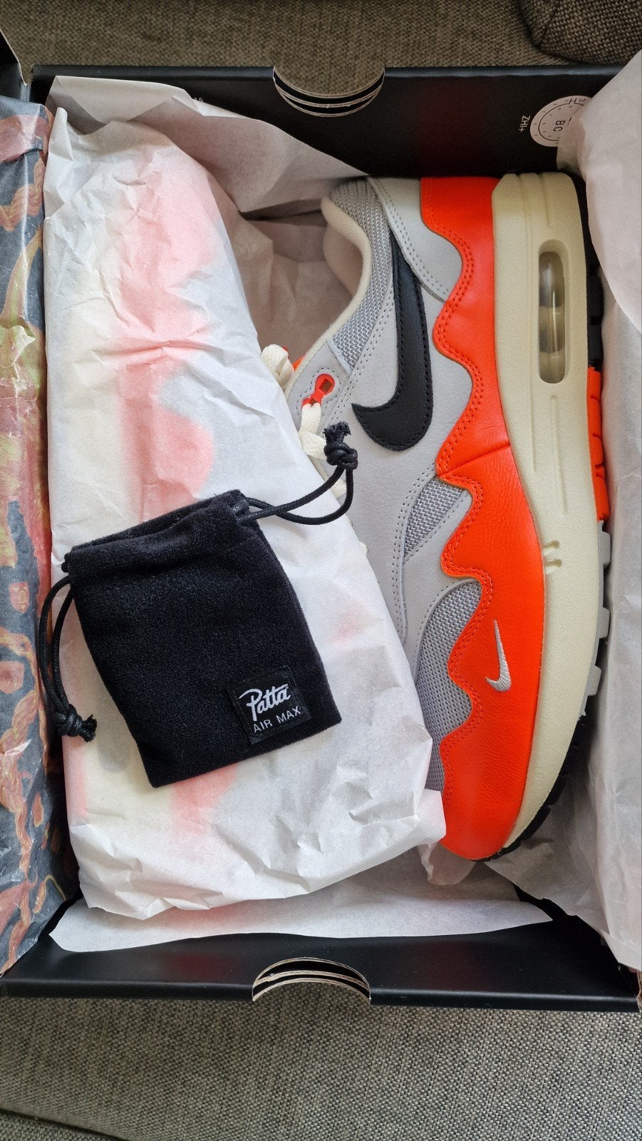 Nike Air Max 1 x Patta 'Waves' Monarch Sneakers, Overige kleuren, Nike, Nieuw, Ophalen of Verzenden