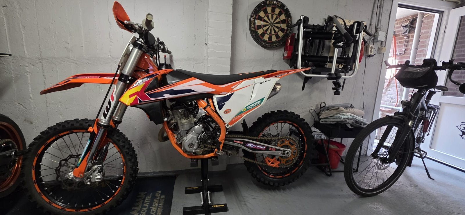 Ktm sxf 350 2018, Ophalen, Gebruikt, Overige merken