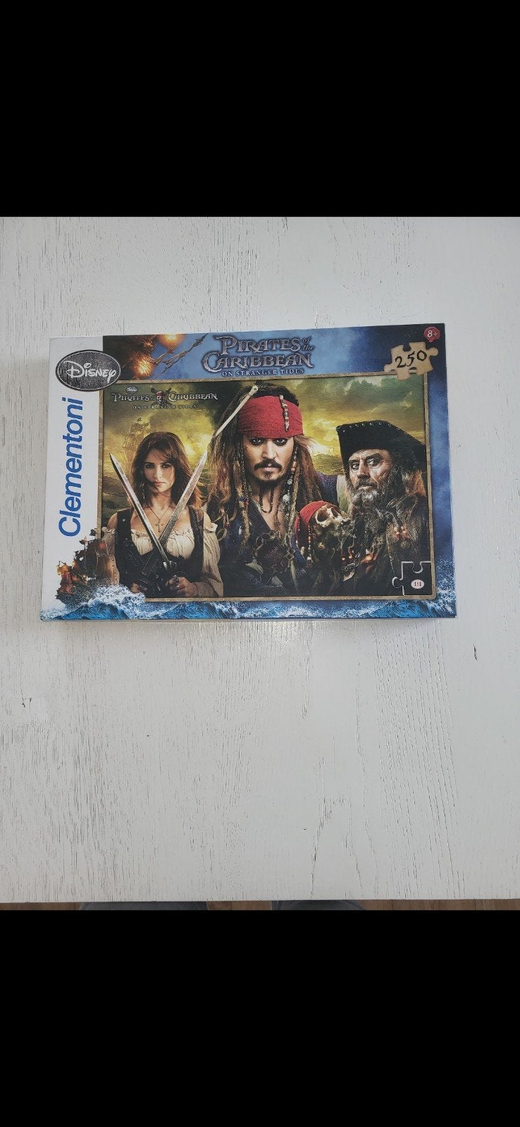 Pirates of the Caribbean legpuzzel 250 stukjes, Hobby en Vrije tijd, Denksport en Puzzels, Ophalen of Verzenden, Minder dan 500 stukjes