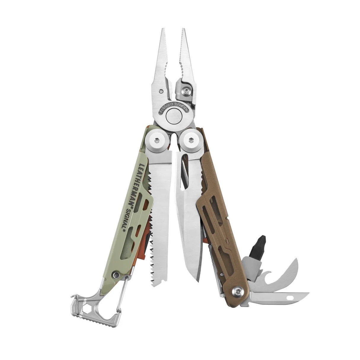 LEATHERMAN SIGNAL MESA VERDE MET NYLON FOEDRAAL, Info@jefiwild.nl, Nieuw, Leatherman, Zichtenburglaan 64