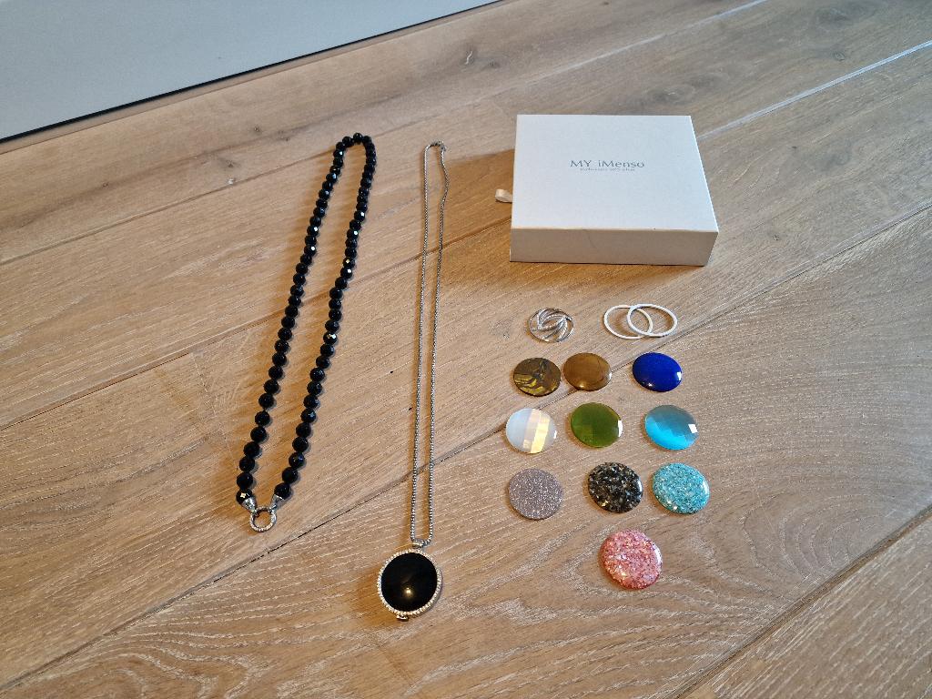 My Imenso kettingen, medaillon en insignias, Overige materialen, Met strass, Ophalen of Verzenden, Zo goed als nieuw