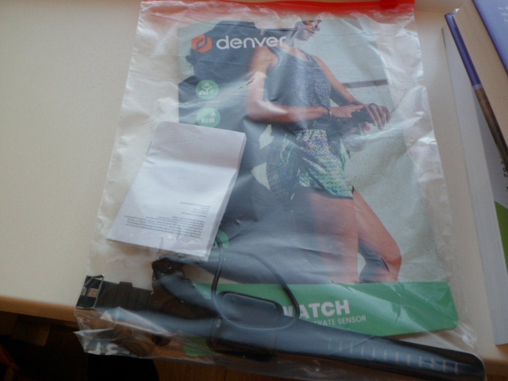Denver BFH153 Bluetooth activity tracker & Denver Smartwatch, Ophalen of Verzenden, Nieuw, Zwart, Android