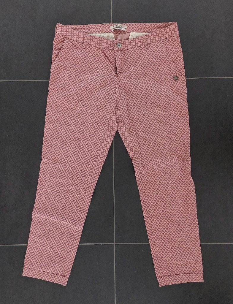 Mooie, oud roze broek van Maison Scotch., Maat 38/40 (M), Zo goed als nieuw, Roze, Lang