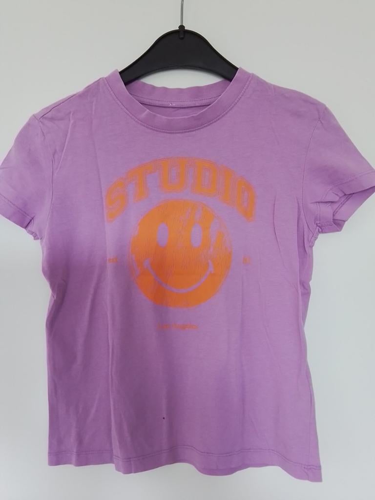 Shirtje Shoeby mt 134-140, Meisje, Ophalen of Verzenden, Zo goed als nieuw, Shirt of Longsleeve
